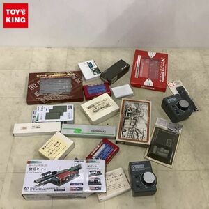 1円〜 訳あり TOMIX 1/150 ジオコレ 建物コレクション 駅前セット4、GREEN MAX Nゲージ いすずキュービックバス（前・中扉）他