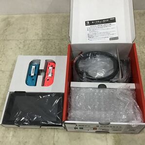 1円〜 動作確認/初期化済 Nintendo Switch HAC−001(-01) ネオンブルー ネオンレッドの画像2