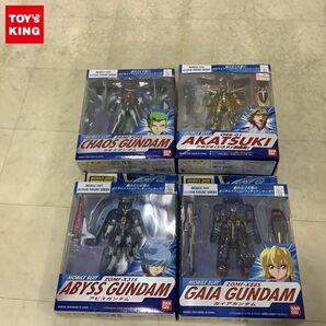 1円〜 未開封含 バンダイ MIA 機動戦士ガンダムSEED DESTINY アカツキ（シラヌイ装備型）、ガイアガンダム他の画像1