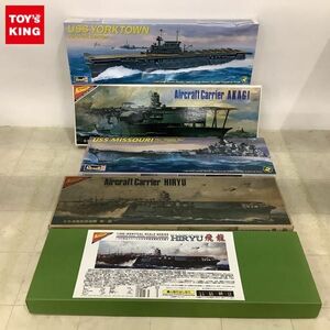 1円〜 ニチモ 他 1/500 等 日本帝国海軍 航空母艦 飛龍、赤城 他