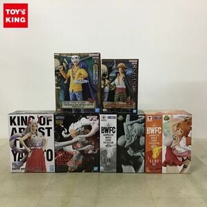 1円〜 未開封 ONE PIECE BATTLE RECORD COLLECTION ルフィ ギア5、KING OF ARTIST ヤマト 等の画像1