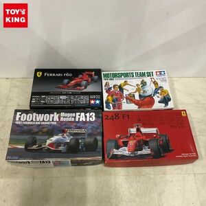 1円〜 タミヤ他 1/20 モータースポーツチームセット 1970-1985 フェラーリ 248F1 フェラーリ F60 等