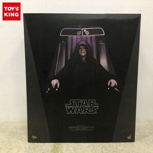 1円〜 ホットトイズ ムービー・マスターピース 1/6 STAR WARS エピソード6 ジェダイの帰還 パルパティーン皇帝 ボーナスアクセサリー付の画像1