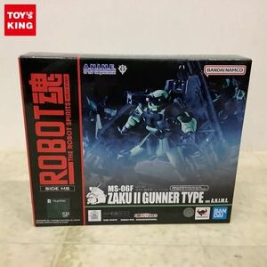 1円〜 ROBOT魂 機動戦士ガンダム0083 with ファントム・ブレット ザクII 砲手用 ver.A.N.I.M.E.