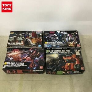 1円〜 HGUC等 1/144 シン・マツナガ専用ザク ガンキャノン量産型 他