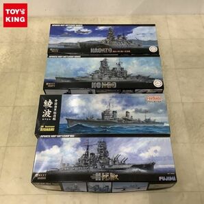 1円〜 フジミ他 1/700等 日本海軍戦艦 比叡、金剛 他の画像1