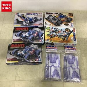 1円〜 タミヤ 1/32 ミニ四駆 タイガーザップ スーパーTZシャーシ、 ビッグウィッグRS スーパーII シャーシ 他