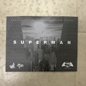 1円〜 ホットトイズ ムービー・マスターピース 1/6 MMS343 バットマン VS スーパーマン ジャスティスの誕生 スーパーマンの画像7