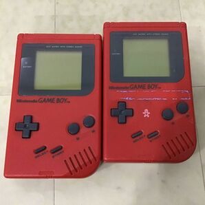 1円〜 ニンテンドー ゲームボーイ 本体 DMG-01 グレー レッドの画像4