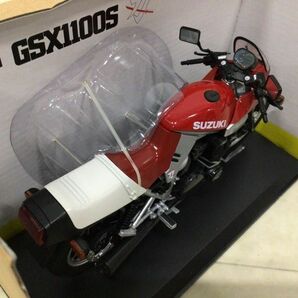 1円〜 アオシマ 完成品バイクシリーズ 1/12 スズキ GSX1100S KATANA SE 赤/銀の画像4