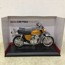 1円〜 アオシマ 完成品バイクシリーズ 1/12 ホンダ ドリーム CB750 FOUR KO キャンディゴールド_画像2