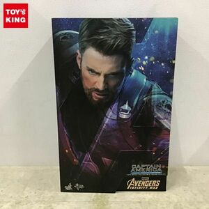 1円〜 ホットトイズ ムービー・マスターピース 1/6 MMS481 アベンジャーズ/インフィニティ・ウォー キャプテン・アメリカ DX版