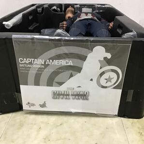 1円〜 ホットトイズ ムービー・マスターピース 1/6 MMS360 シビル・ウォー/キャプテン・アメリカ キャプテン・アメリカ バトル版の画像8