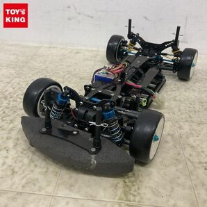 1円〜 ジャンク 電動RC シャーシ、キーエンス A-07RZ アンプ、サンワ ERG-WRX サーボ 他の画像1