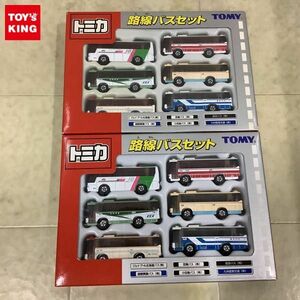 1円〜 未開封含 トミカ 路線バスセット 2点