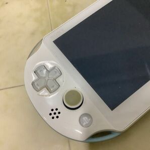 1円〜 動作確認済 初期化済 欠品 PS VITA PCH-2000 本体 ライトブルー/ホワイトの画像7