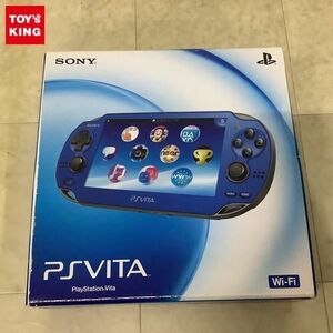 1円〜 欠品 動作確認/初期化済 PSVITA PCH-1000 サファイア ブルー