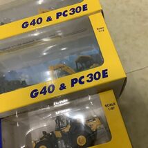 1円〜 コマツオリジナルミニチュア 非売品 1/72 等 G40&PC30E 931xc 他_画像4