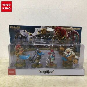 1円〜 Nintendo Switch amiibo アミーボ ゼルダの伝説 ブレス オブ ザ ワイルド 四人の英傑セット