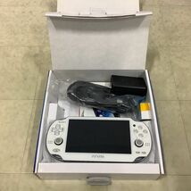 1円〜 欠品 動作確認/初期化済 PSVITA 本体 PCH-1100 AB02 クリスタルホワイト_画像2