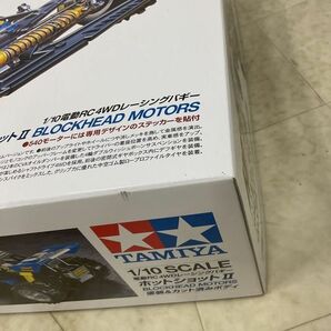 1円〜 タミヤ 電動RC 4WDレーシングバギー 1/10 ホットショットII BLOCKHEAD MOTORSの画像8