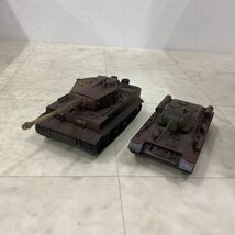 1円〜 コーギー WORLD WAR II COLLECTION 1/50 CC61006 T-34 & タイガー戦車セット クルスク ジオラマ LIMITED EDITION_画像3