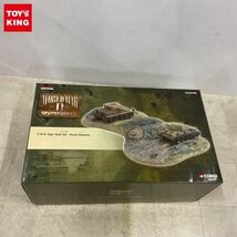 1円〜 コーギー WORLD WAR II COLLECTION 1/50 CC61006 T-34 & タイガー戦車セット クルスク ジオラマ LIMITED EDITION_画像1