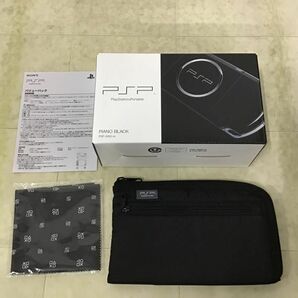 1円〜 動作確認/初期化済 PSP バリューパック PSP-3000 ピアノ・ブラックの画像2