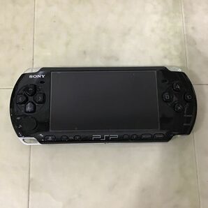 1円〜 動作確認/初期化済 PSP バリューパック PSP-3000 ピアノ・ブラックの画像4