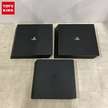 1円〜 動作確認/初期化済 箱無 PS4 CUH-2000SA 本体 CUH-7200B ジェット・ブラック 他_画像1