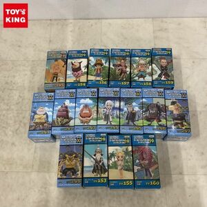 1円〜 未開封含 ONE PIECE ワールドコレクタブルフィギュア vol.19 TV156 モンキー・D・ルフィ vol.30 TV244 ニコ・オルビア 他