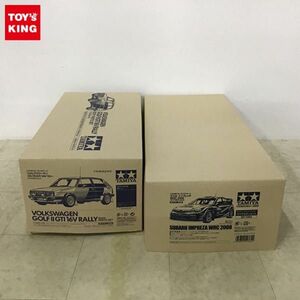 1円〜 タミヤ 1/10 RCカースペアパーツ スバル インプレッサWRC2008 フォルクスワーゲン ゴルフII GTI 16V ラリー スペアボディセット