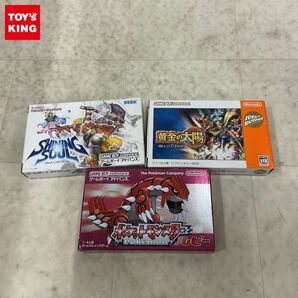 1円〜 ゲームボーイアドバンス ポケットモンスター ルビー 黄金の太陽 開かれし封印 他の画像1