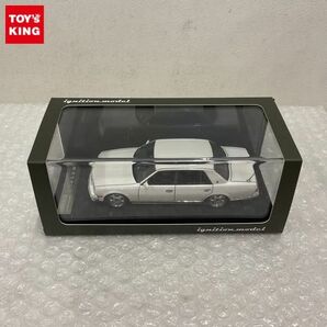 1円〜 イグニッションモデル 1/43 トヨタ Century GZG50 パールホワイトの画像1