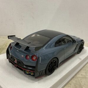 1円〜 EIDOLON メイクアップ 1/18 ニッサン GT-R NISMO 2024 NISMO Stealth グレーの画像4