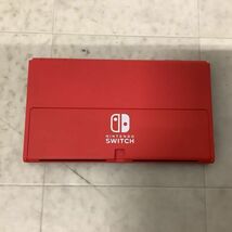 1円〜 動作確認/初期化済 Nintendo Switch 有機ELモデル HEG-001 マリオレッド_画像4
