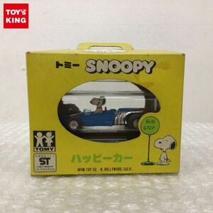 1円〜 トミー Aviva TOY スヌーピー ハッピーカー C9 フォーミュラーレーサー 日本製