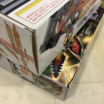 1円〜 欠品含 バンダイ 仮面ライダーファイズ DXファイズブラスター、仮面ライダー響鬼 仮面ライダーザンキ DX音撃真弦セット_画像10