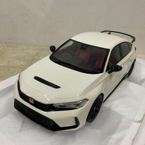 1円〜 TOP SPEED 1/18 ホンダ Civic TYPE R Championship ホワイト RHD 2023の画像3