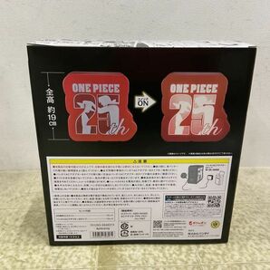 1円〜 未開封 バンダイ 原作 ONE PIECE 25周年 ロゴライトスタンド REDの画像2