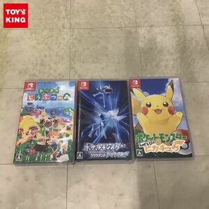 1円〜 Nintendo Switch ソフト ポケットモンスター ブリリアントダイヤモンド あつまれ どうぶつの森 他