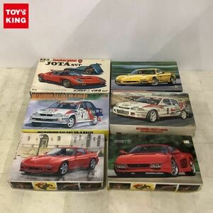 1円〜 アオシマ 等 1/20 ランボルギーニ イオタ SVR 1/24 アンフィニ RX-7 他