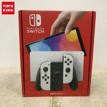 1円〜 動作確認/初期化済 Nintendo Switch 有機ELモデル HEG-001 ホワイト_画像1