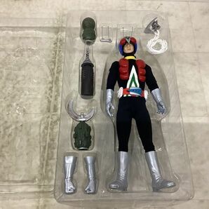 1円〜 メディコム・トイ RAH リアルアクションヒーローズ 仮面ライダーv3 ライダーマン 2004 デラックスタイプの画像2