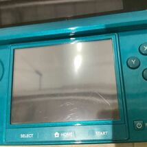 1円〜 欠品 動作確認/初期化済 NINTENDO 3DS 本体 CTR-001 アクアブルー_画像5