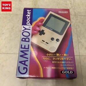 1 иен ~ рабочее состояние подтверждено NINTENDO Game Boy карман MGB-001 Gold корпус 