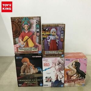 1円〜 未開封 ONE PIECE DXF THE GRANDLINE CHILDREN ワノ国vol.3 ヤマト FILM RED 戦光絶景 シャンクス 他