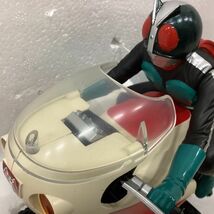 1円〜 バンダイ アクションバイクRCシリーズ 1/10 電動RC 仮面ライダー サイクロン号_画像5