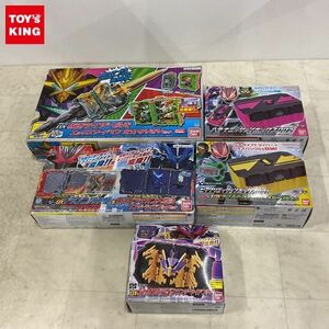 1円〜 未開封含 仮面ライダーギーツ ハテナミッションボックス002 仮面ライダーセイバー DXジャオウドラゴンワンダーライドブック 他