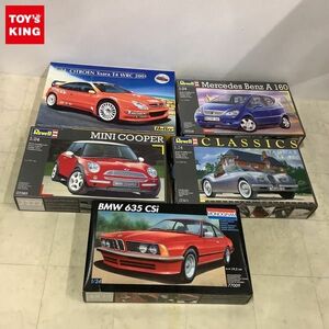 1円〜 Revell 1/24 メルセデス ベンツ A 160、モノグラム 1/24 BMW 635 CSi他